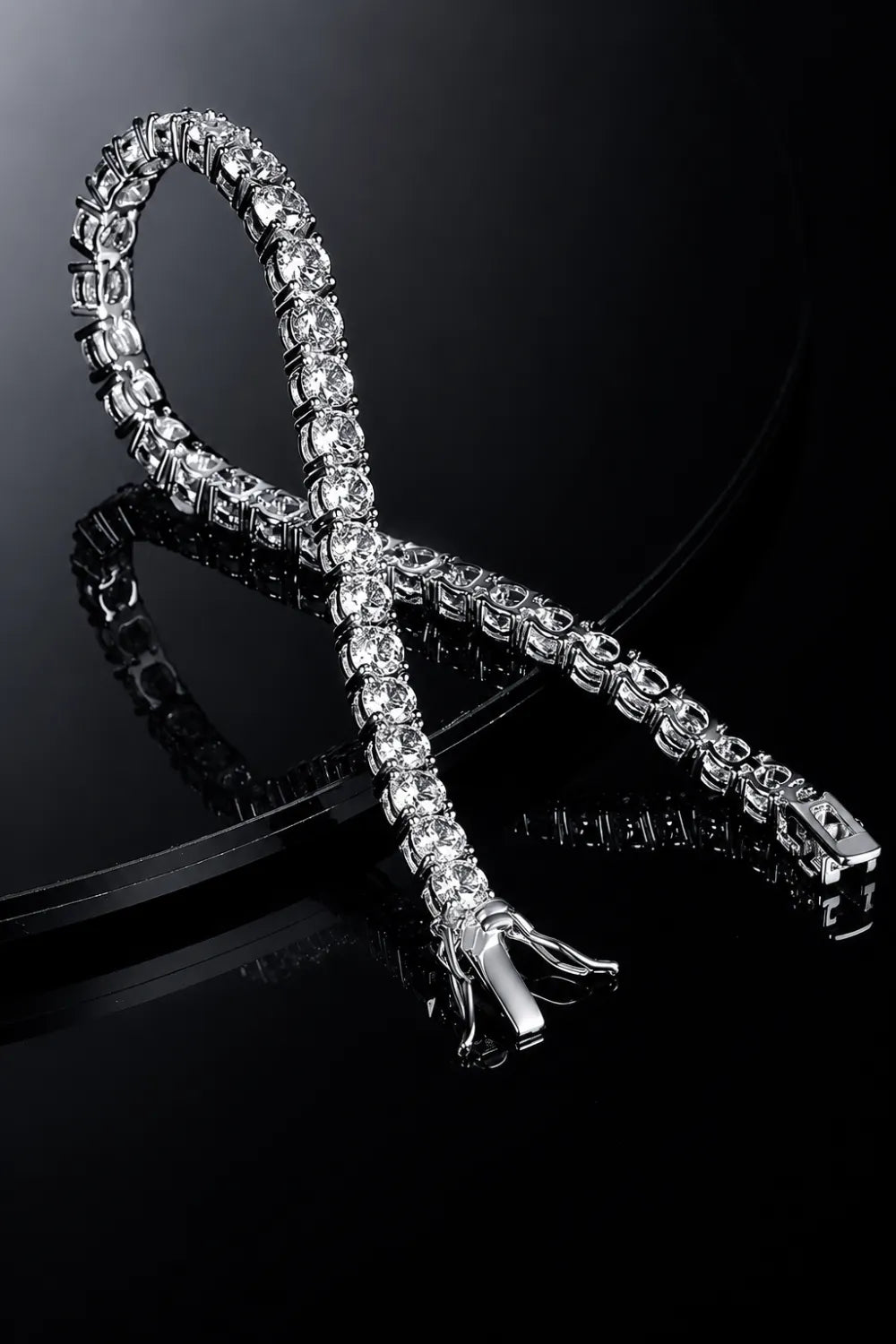 Classic Cubic Zirconia Tennis Bracelet