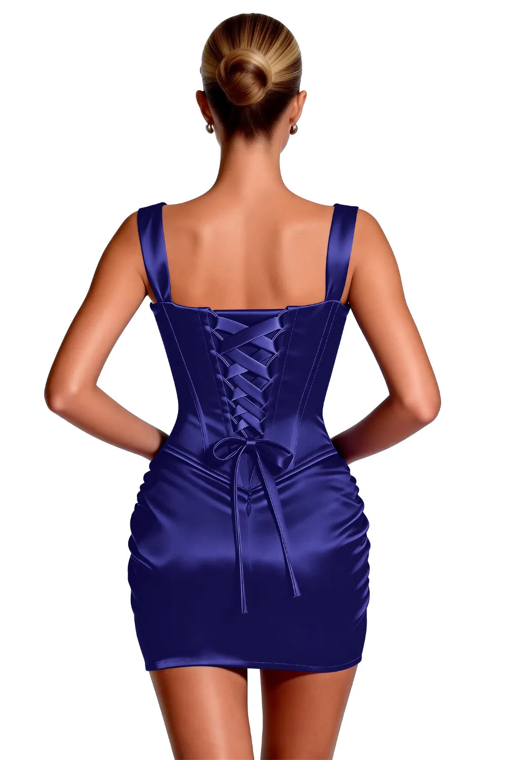 Sculpted Corset Bodycon Mini Dress