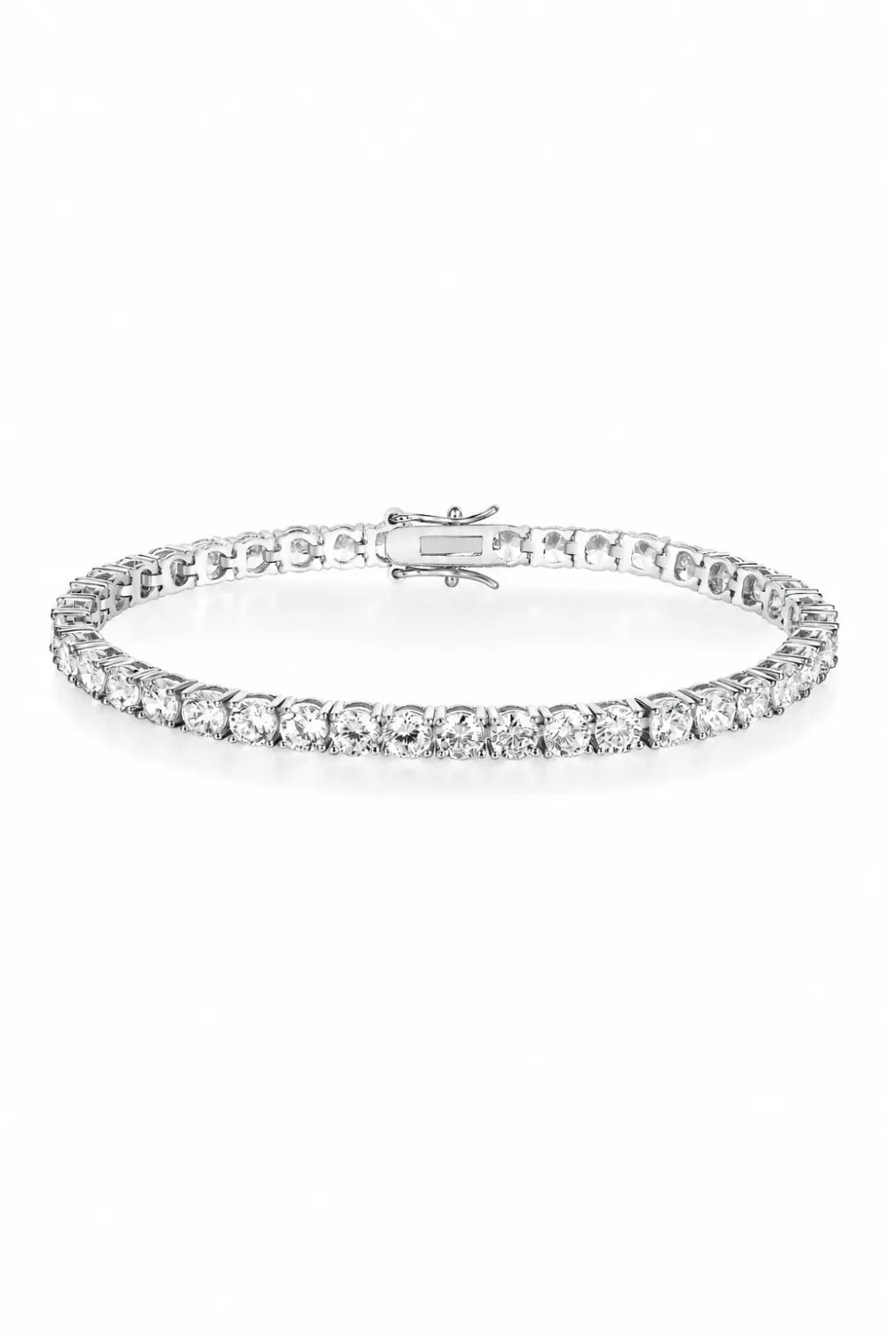 Classic Cubic Zirconia Tennis Bracelet