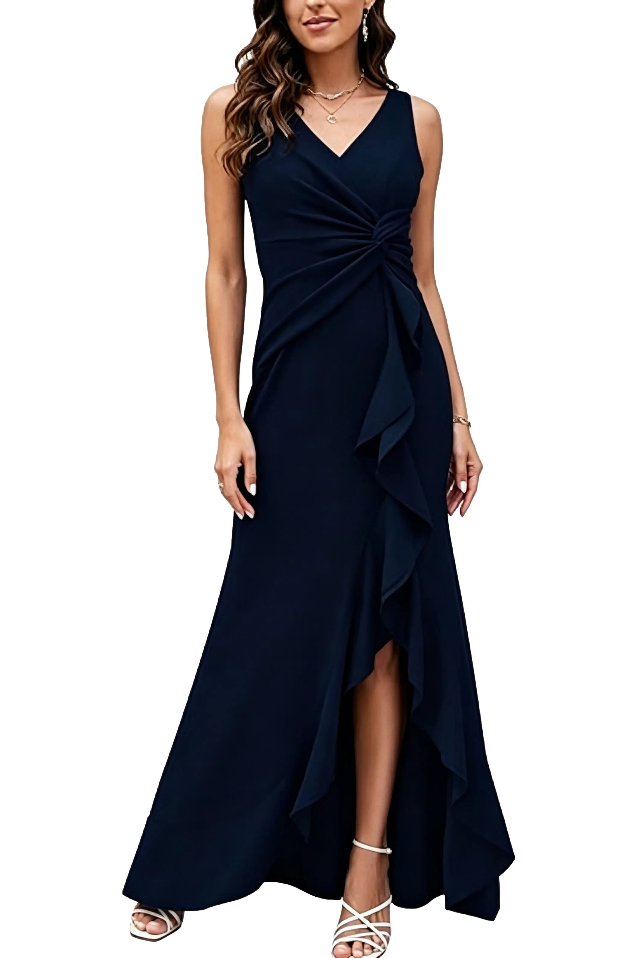 Elegant Long Formal Evening Gown Dress