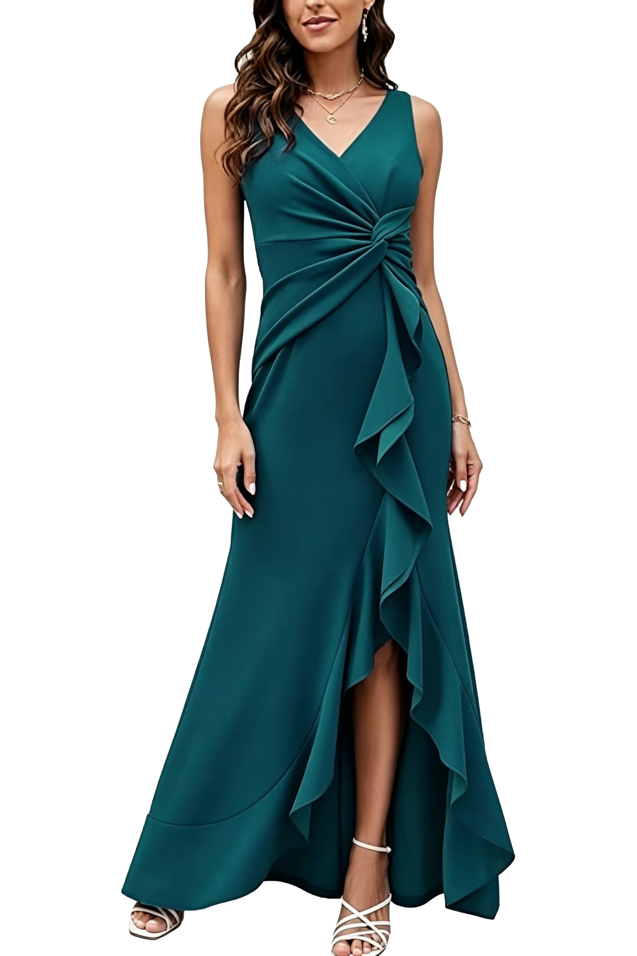 Elegant Long Formal Evening Gown Dress