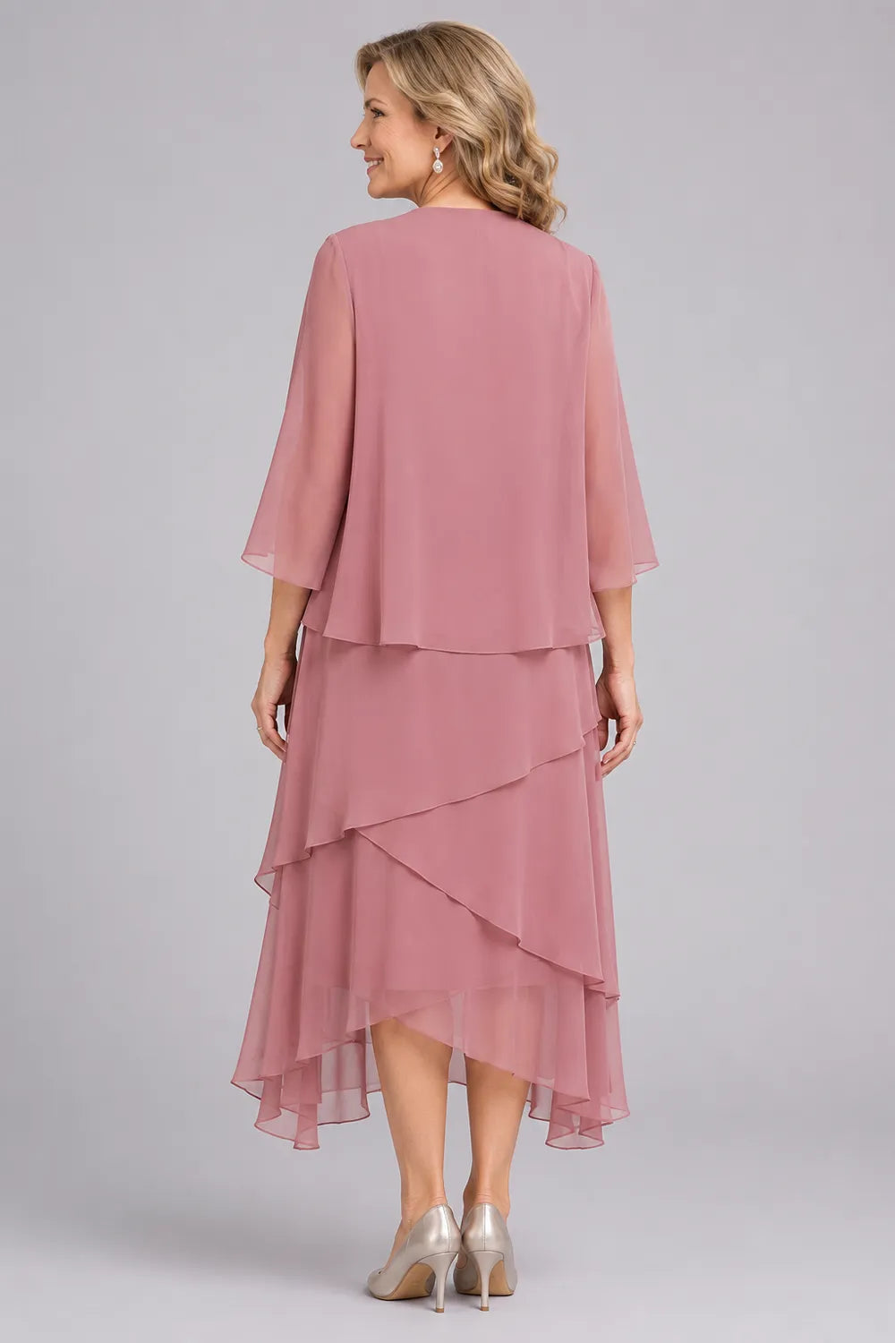 Seraphina Asymmetric Tiered Formal Dress