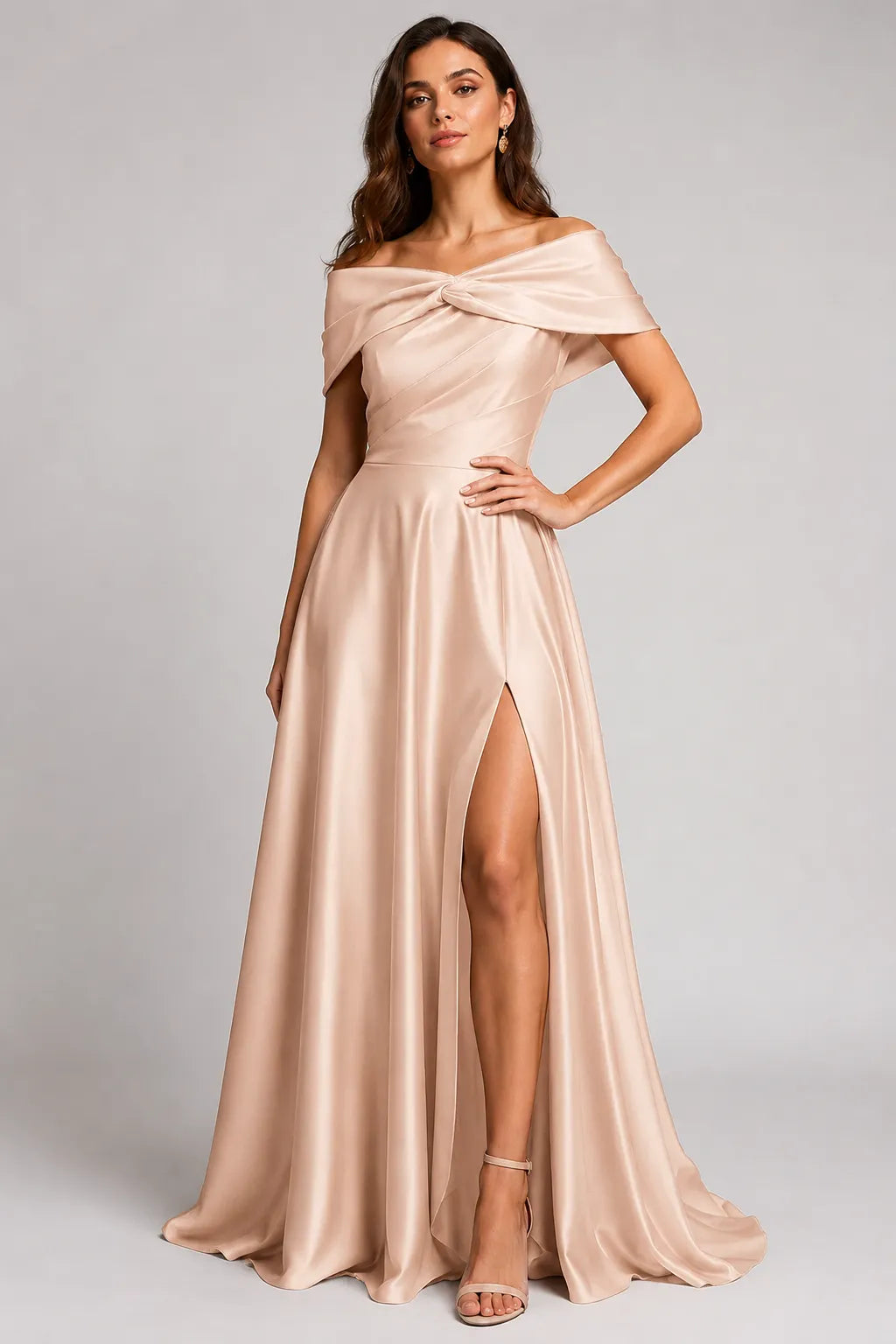 Elegant High Slit Formal Dress