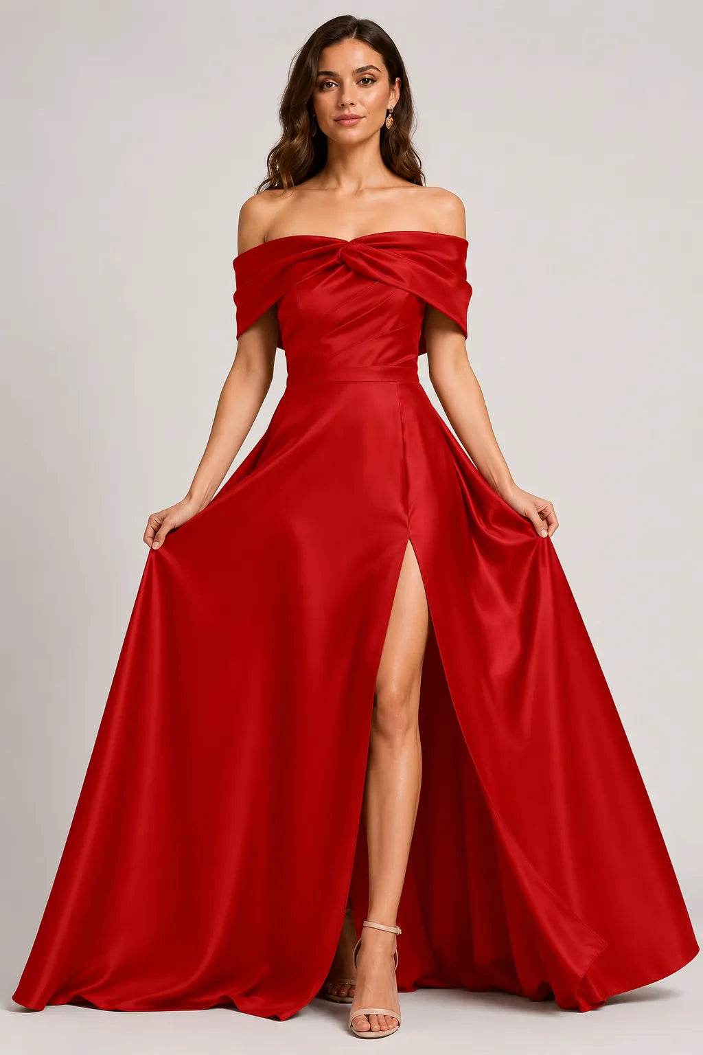 Elegant High Slit Formal Dress