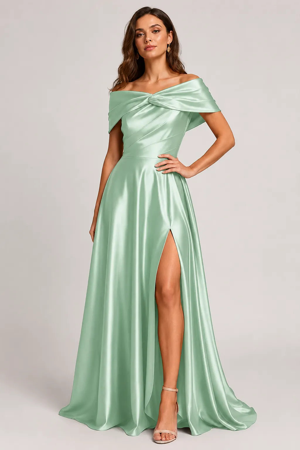 Elegant High Slit Formal Dress