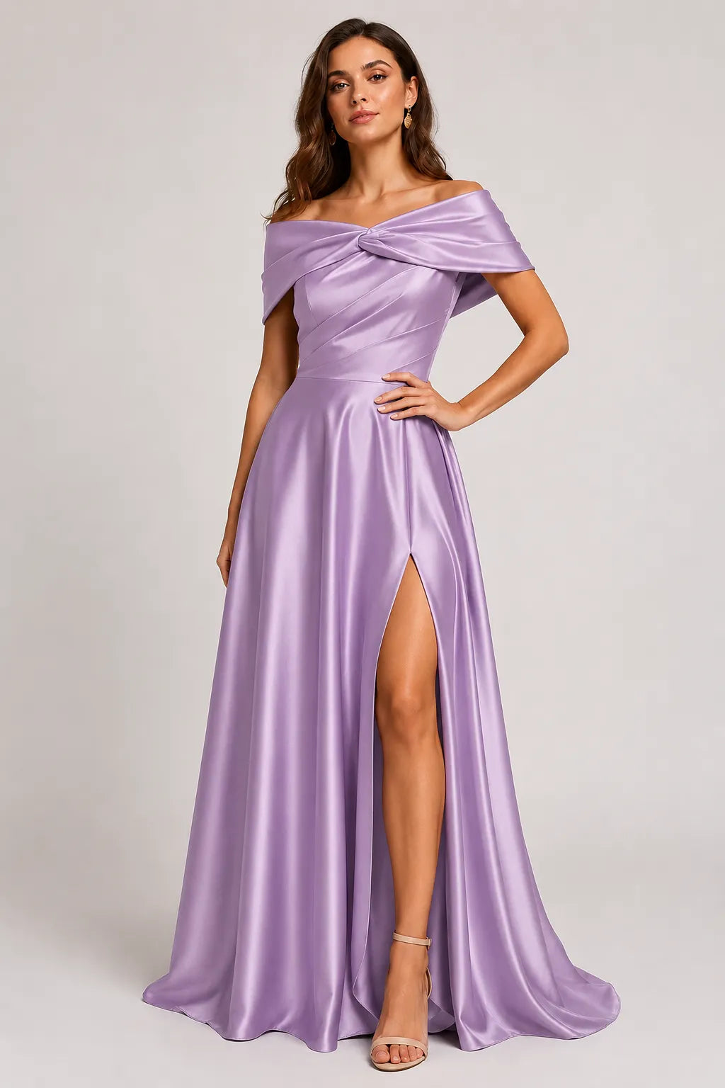 Elegant High Slit Formal Dress