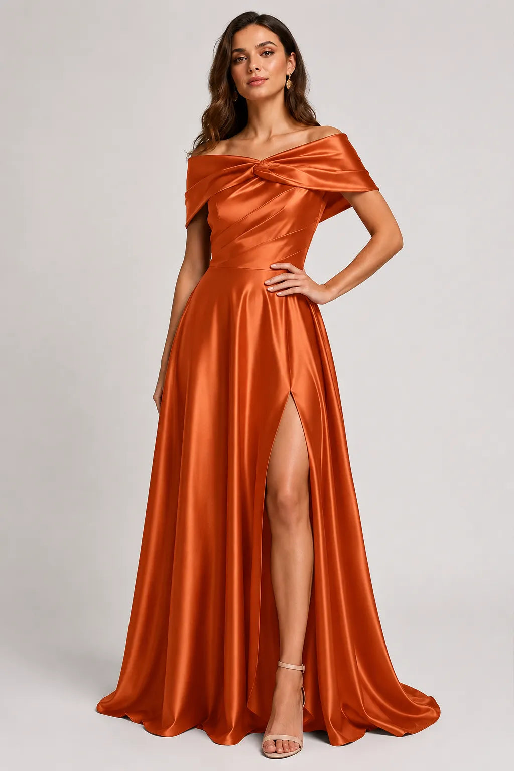Elegant High Slit Formal Dress