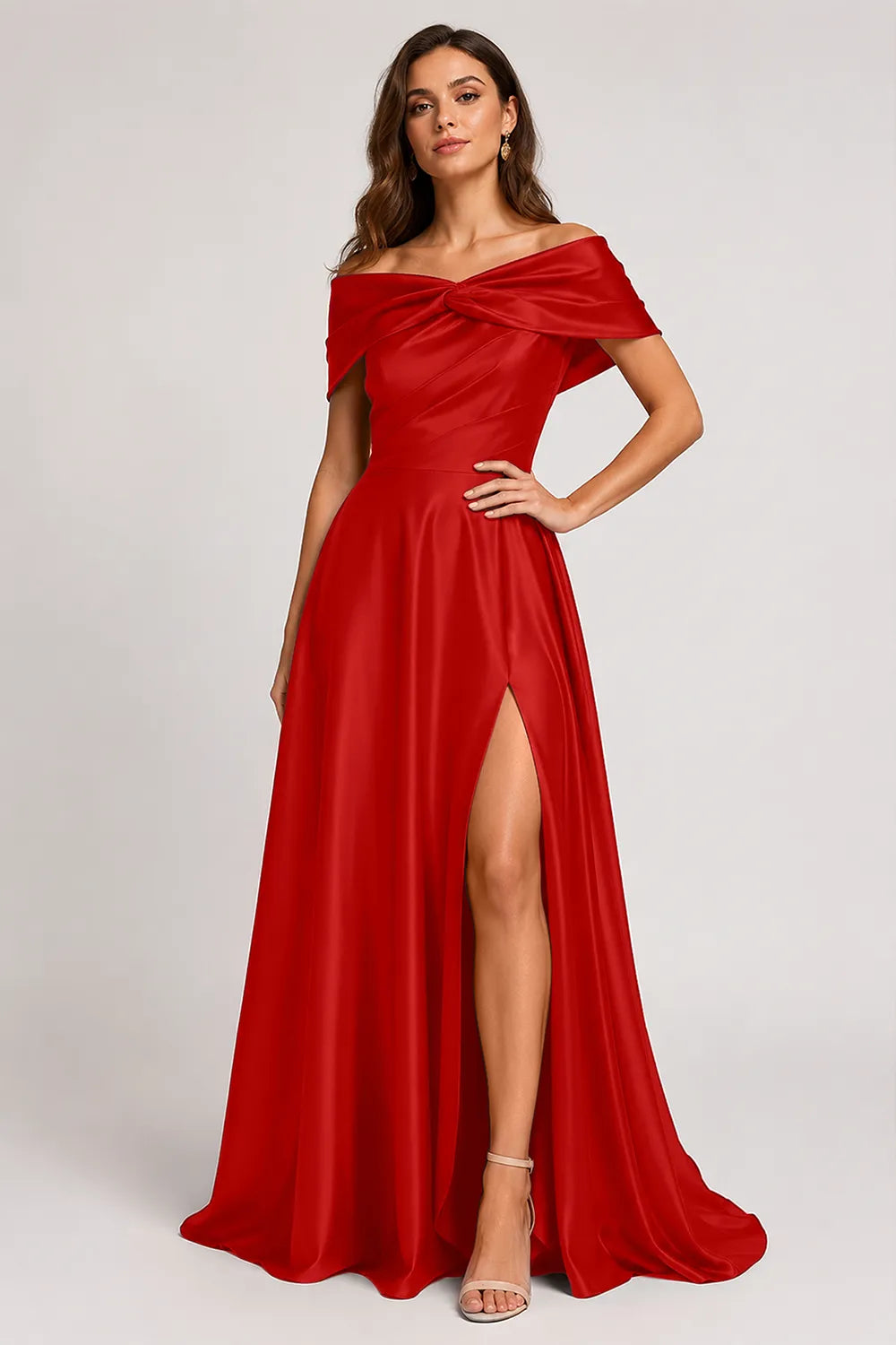 Elegant High Slit Formal Dress