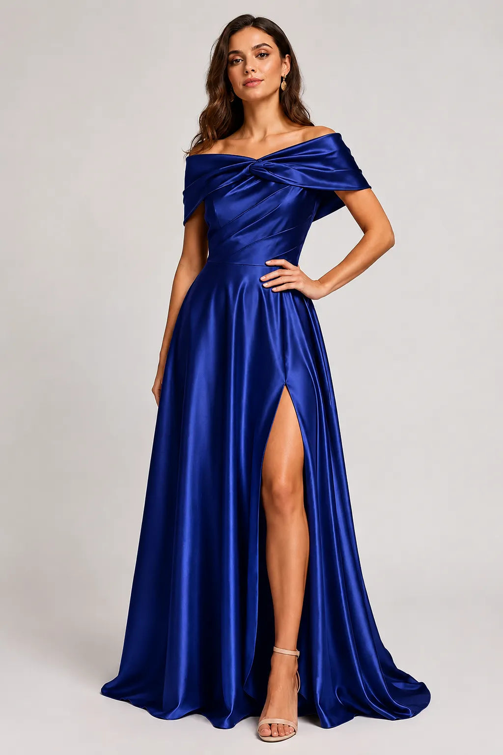 Elegant High Slit Formal Dress