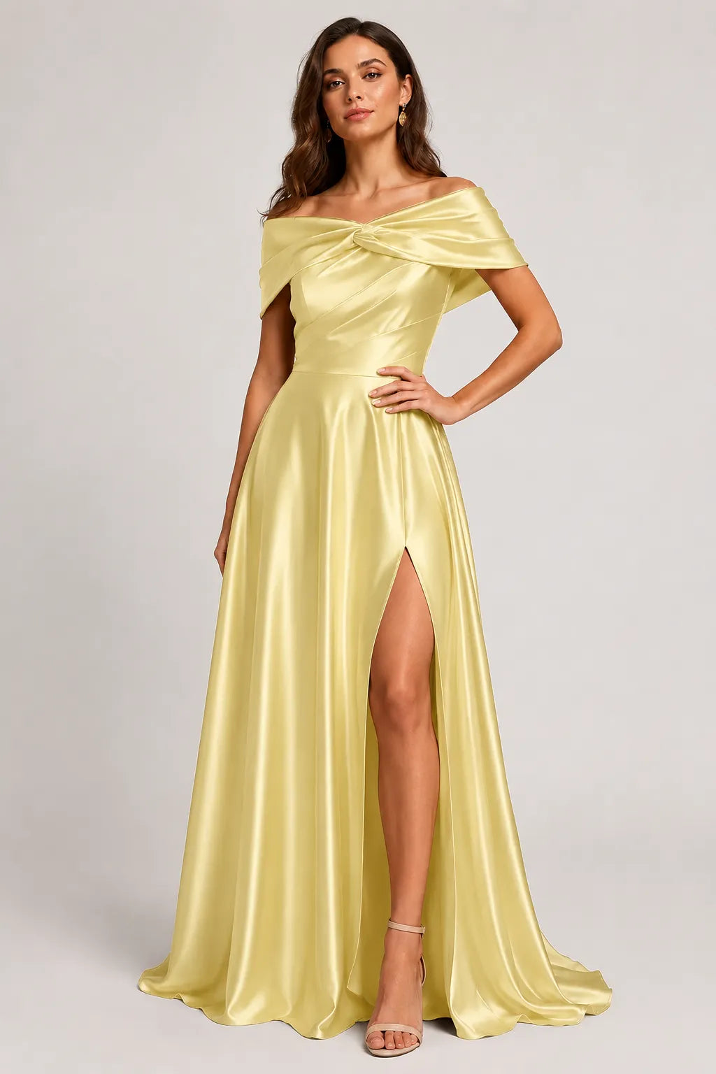 Elegant High Slit Formal Dress