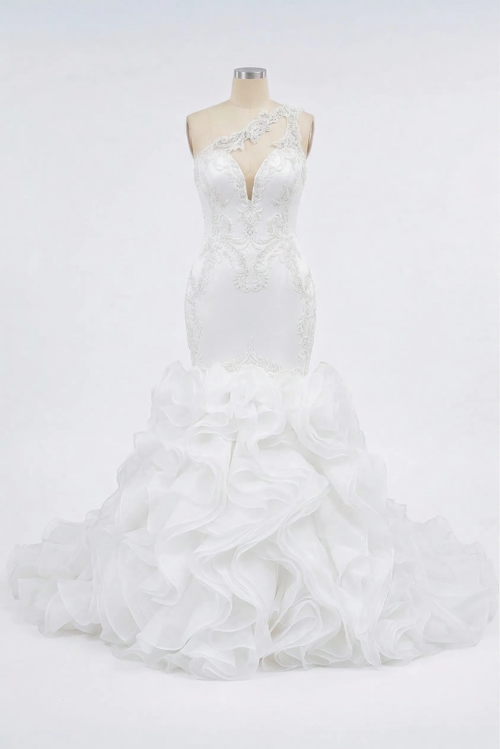 Aurora Ruffle Gown