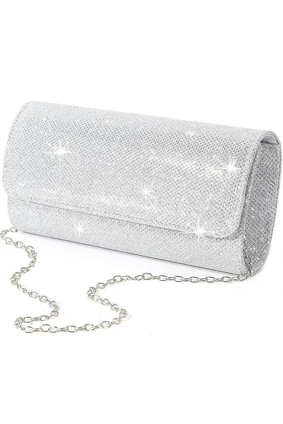 Luxury Metallic Evening Bag for Formal Events