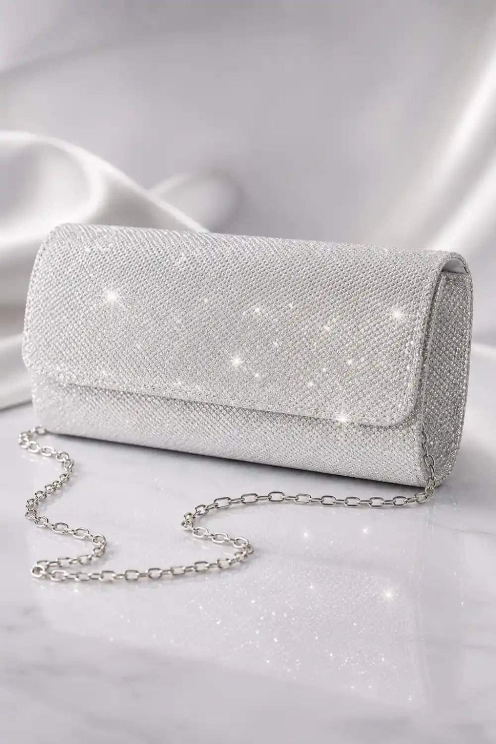 Luxury Metallic Evening Bag for Formal Events