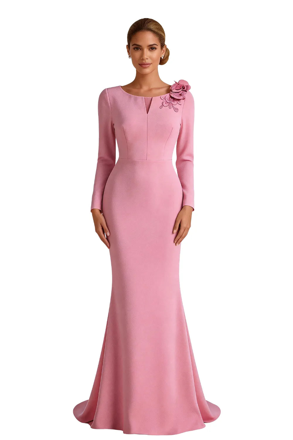 Celestine Sculpted Mermaid Evening Gown