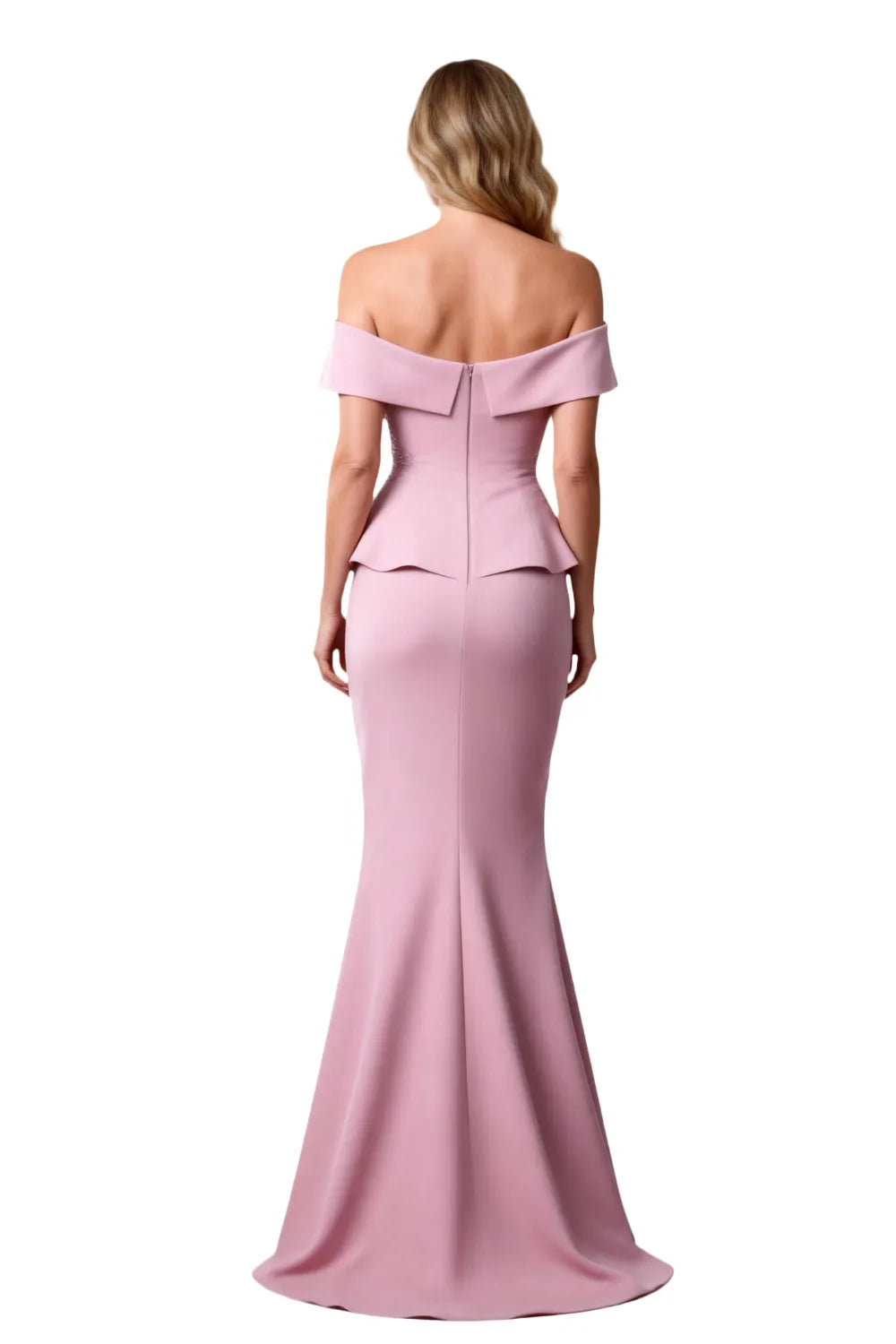 Elegant Off Shoulder Mermaid Evening Dress