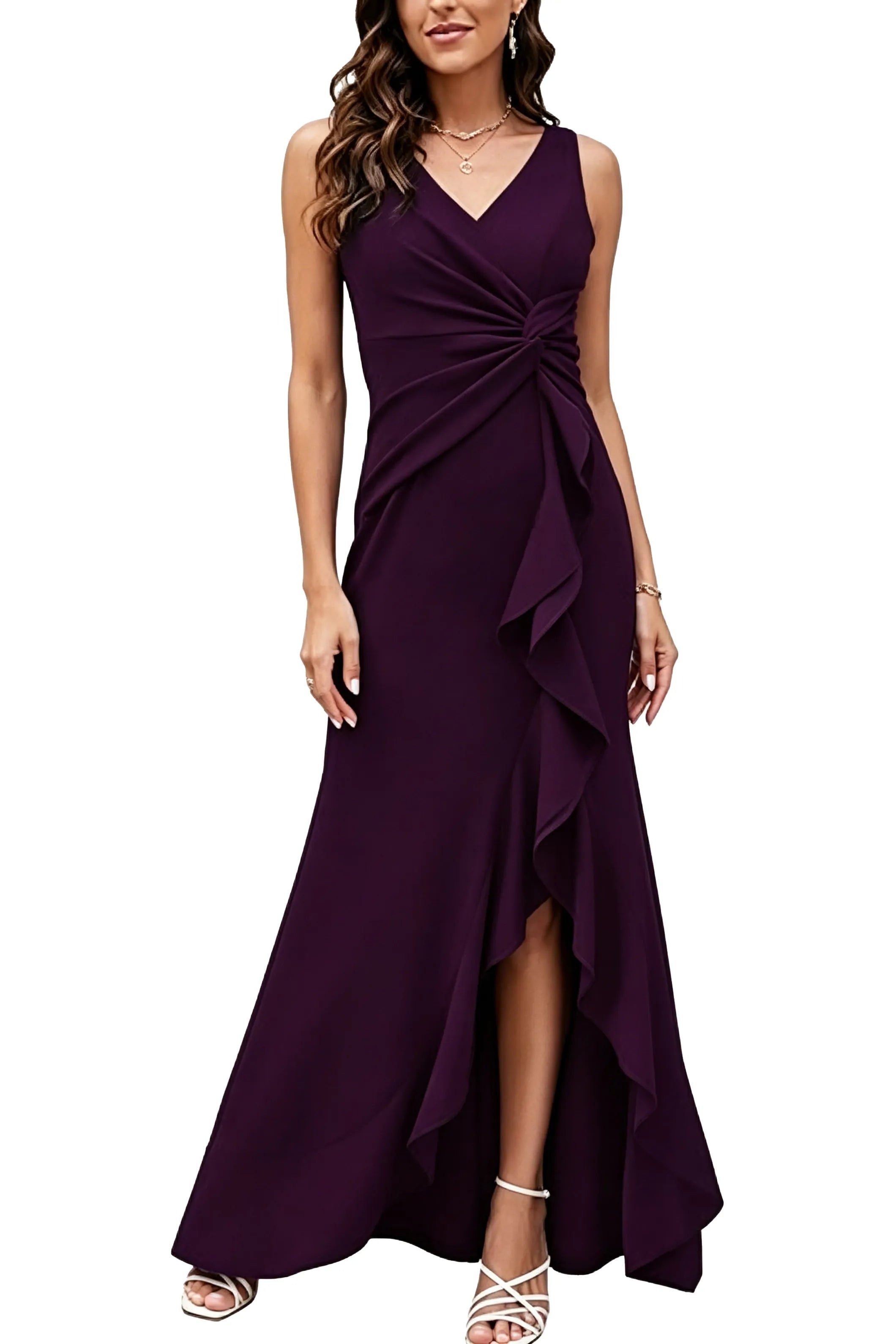 Elegant Long Formal Evening Gown Dress