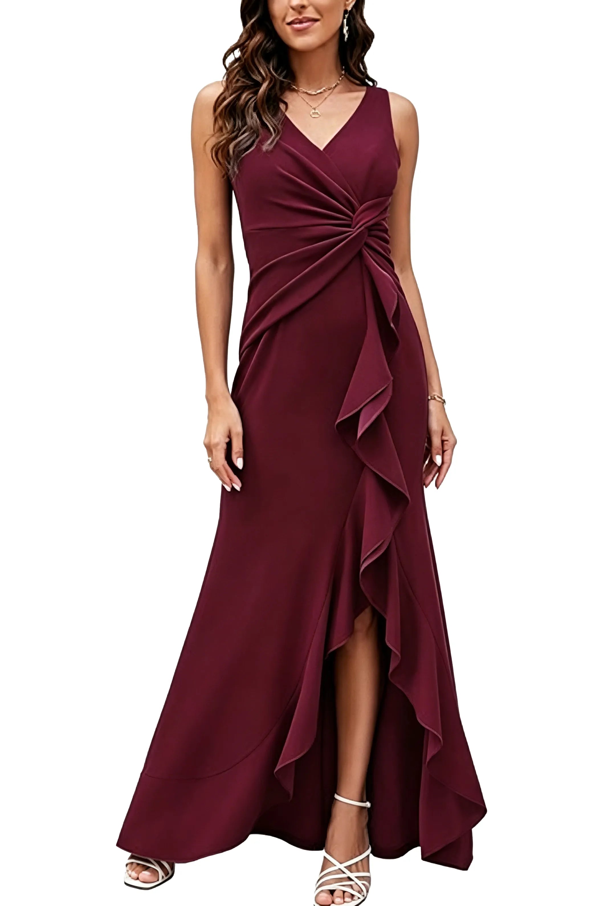 Elegant Long Formal Evening Gown Dress