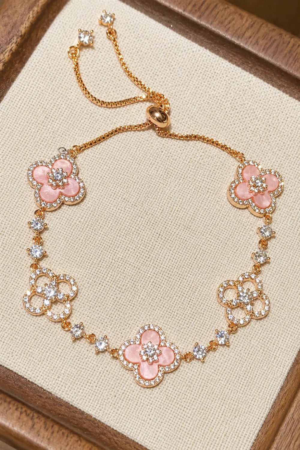 Rosy Petal Bracelet