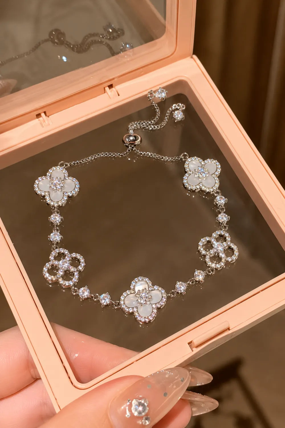 Rosy Petal Bracelet