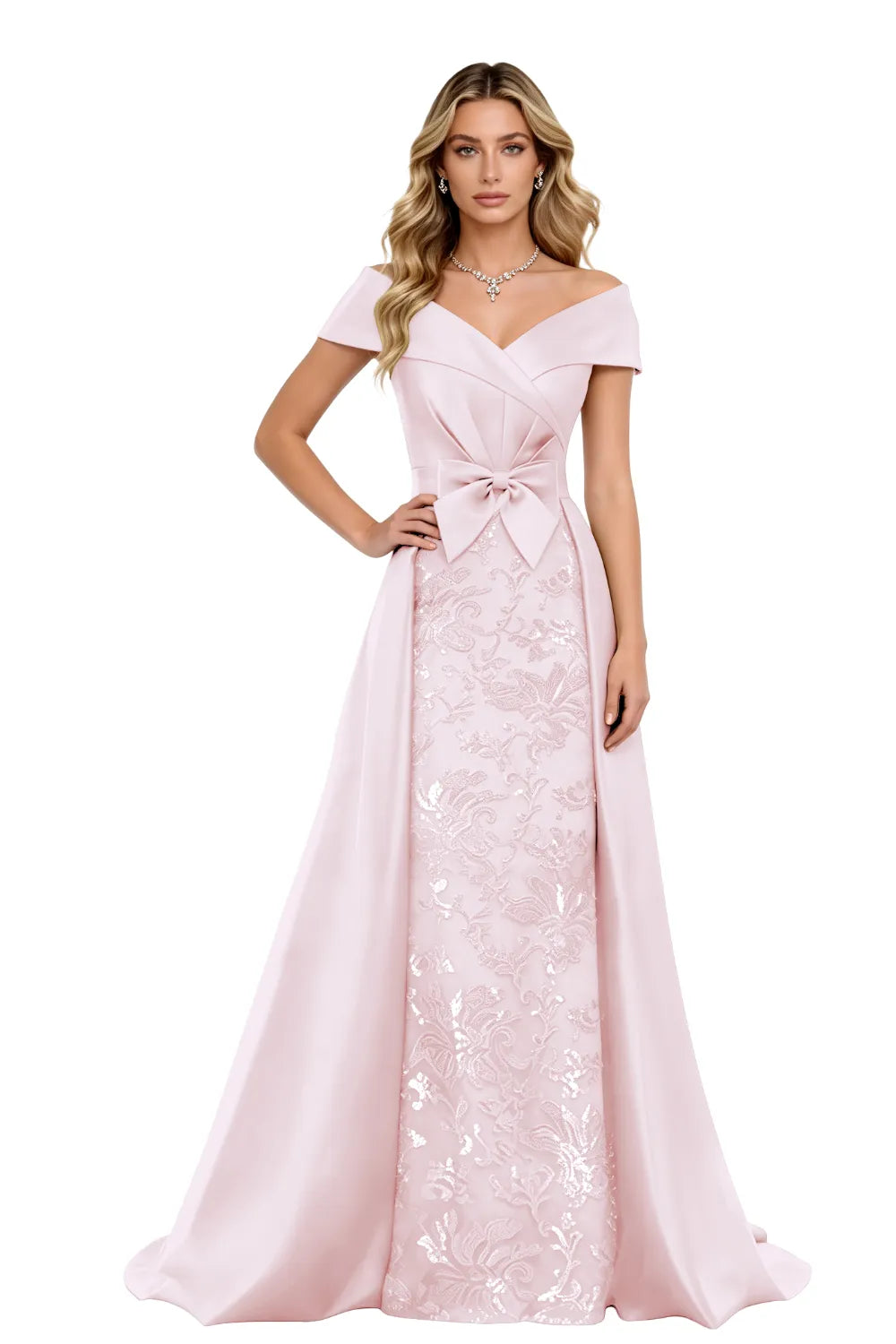 Elegant Off Shoulder A Line Formal Dress