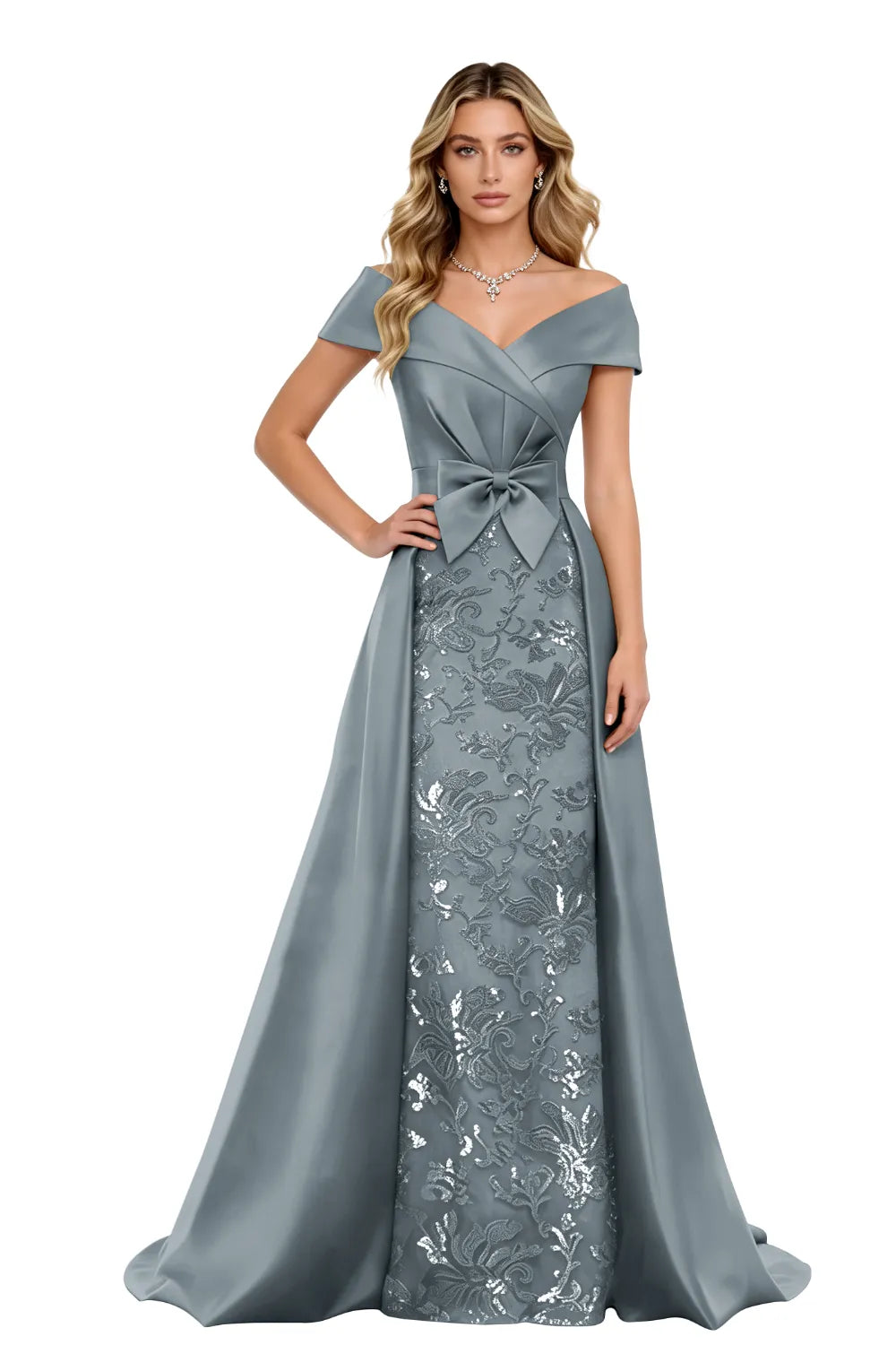 Elegant Off Shoulder A Line Formal Dress