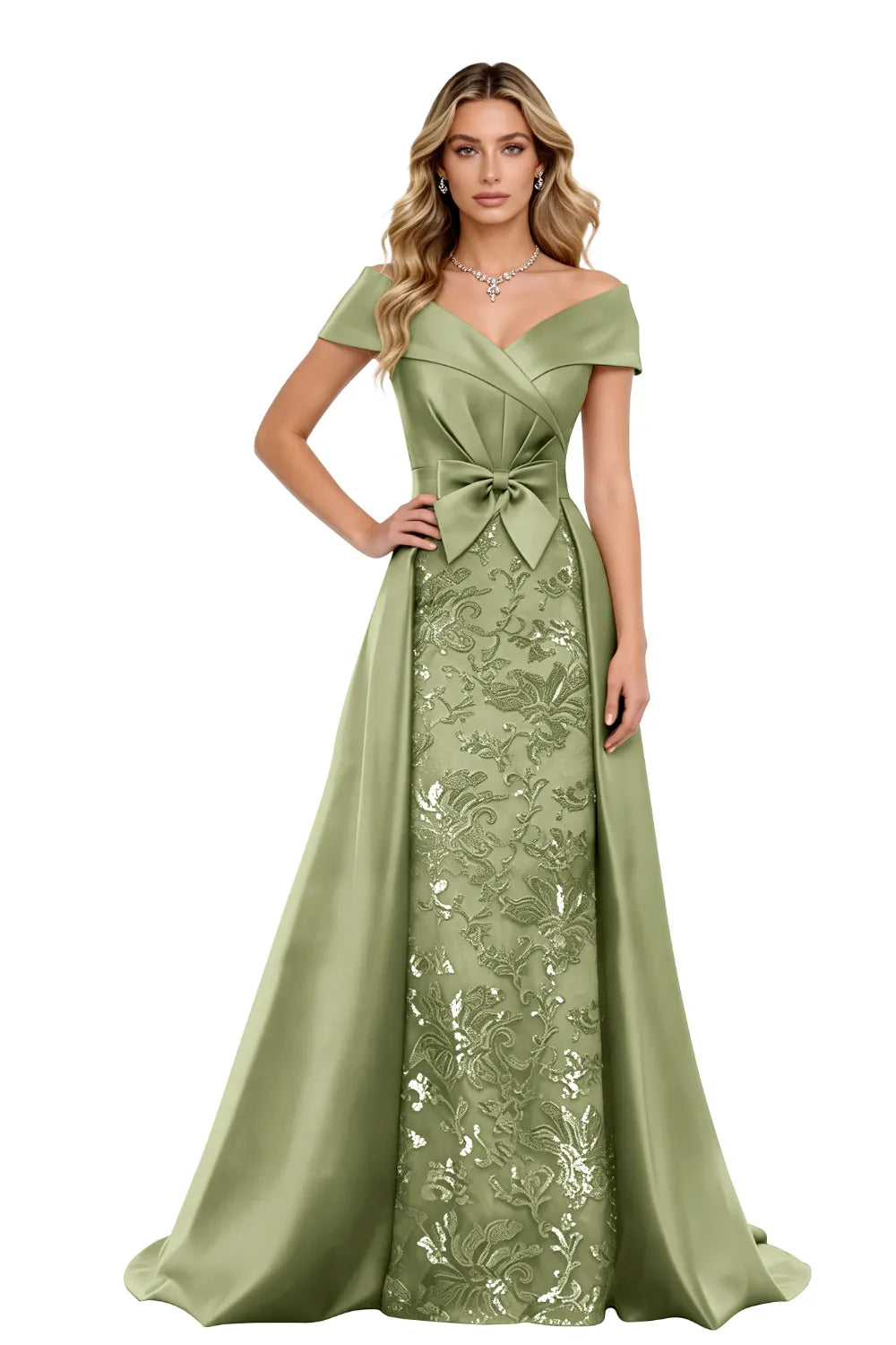 Elegant Off Shoulder A Line Formal Dress