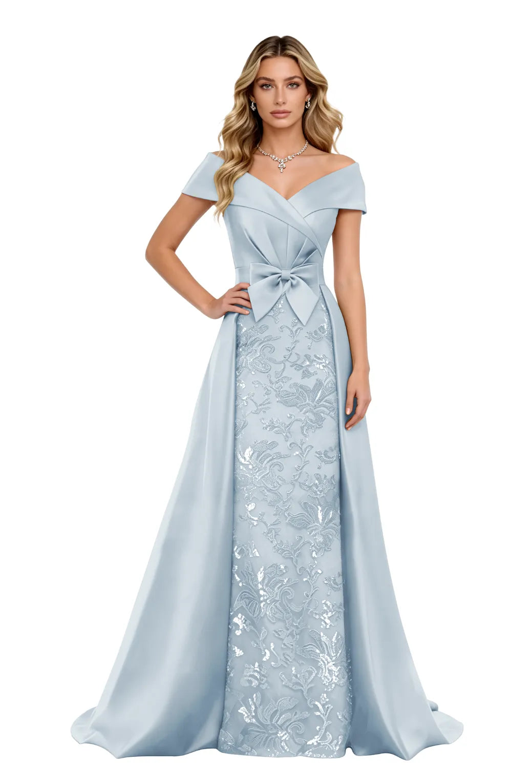 Elegant Off Shoulder A Line Formal Dress