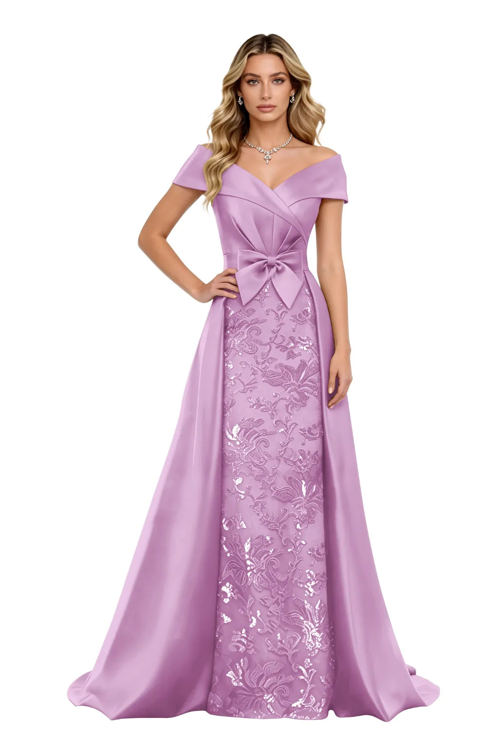 Elegant Off Shoulder A Line Formal Dress