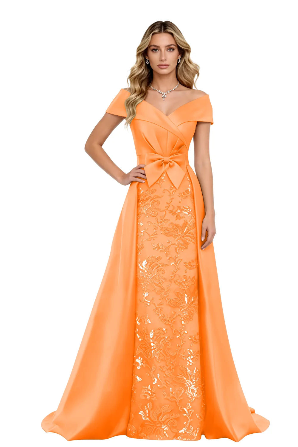 Elegant Off Shoulder A Line Formal Dress