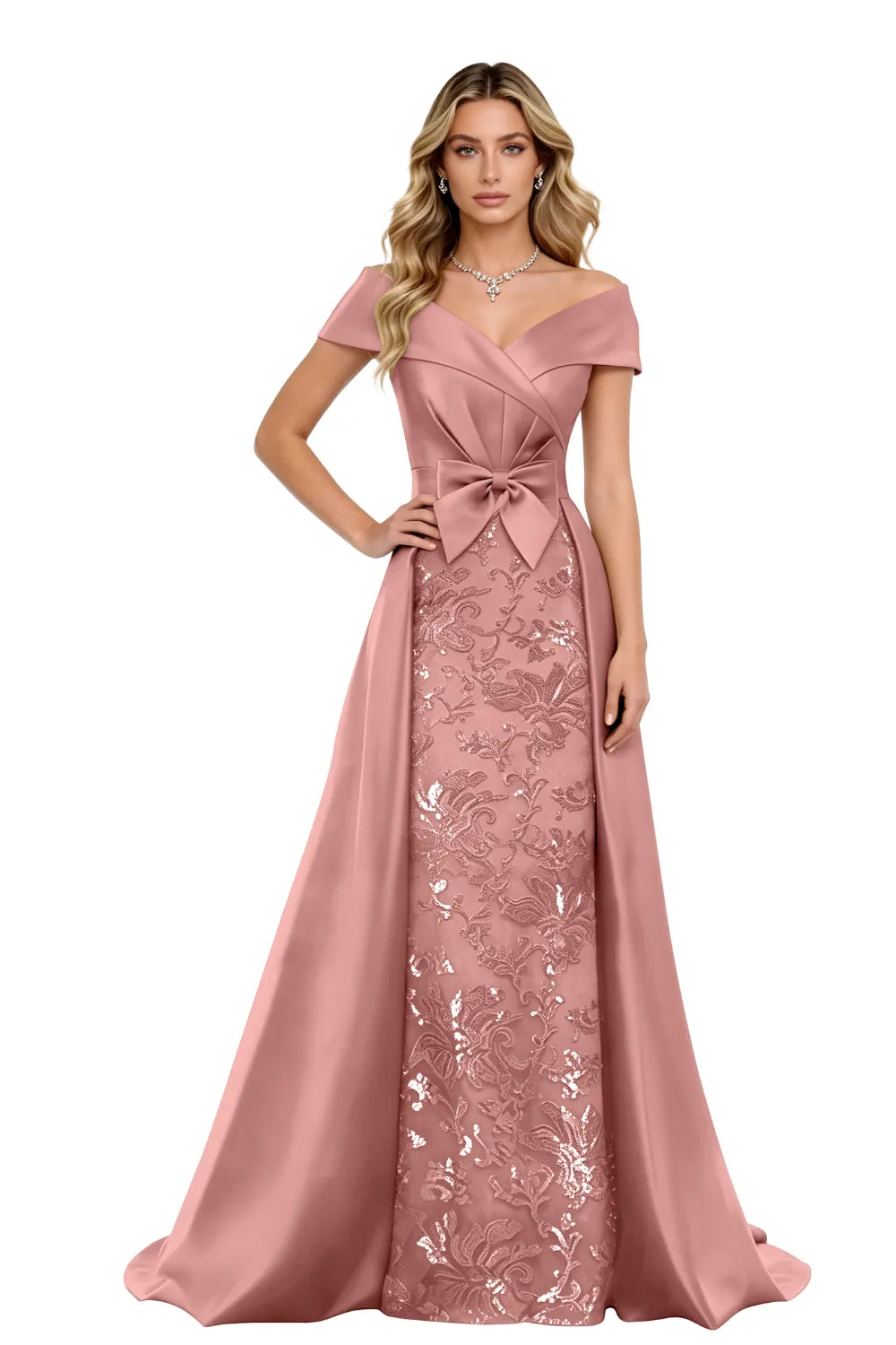 Elegant Off Shoulder A Line Formal Dress