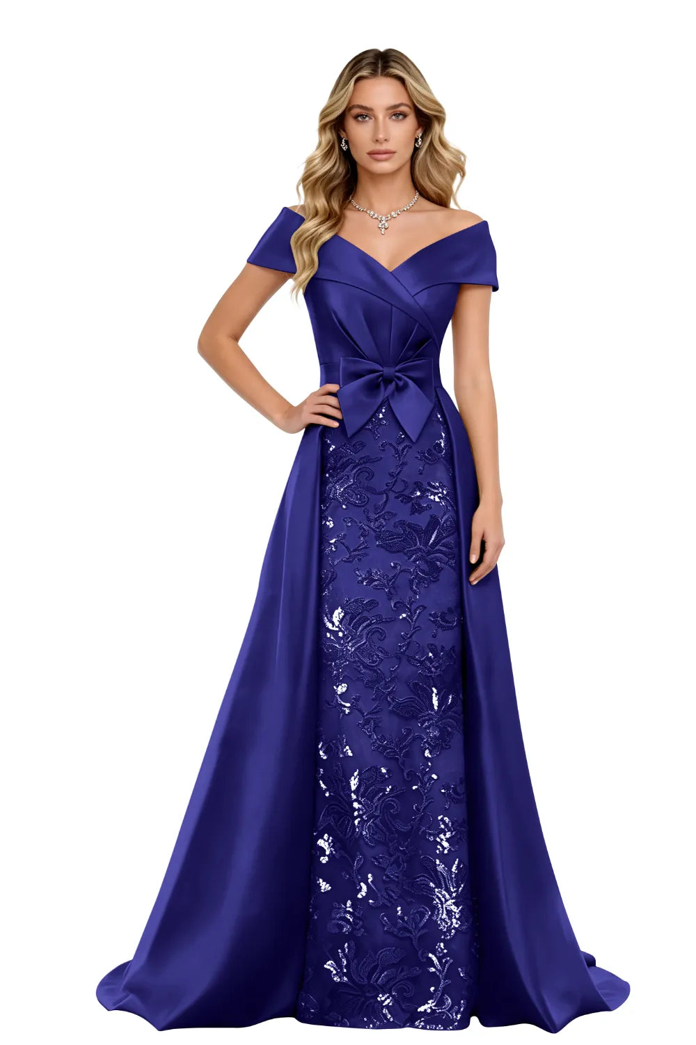 Elegant Off Shoulder A Line Formal Dress