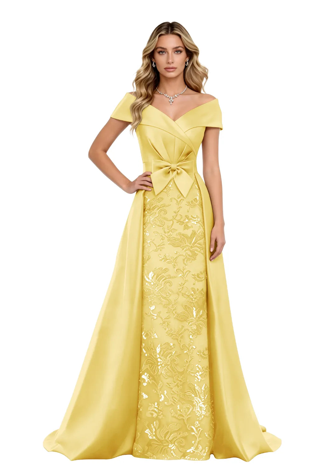 Elegant Off Shoulder A Line Formal Dress