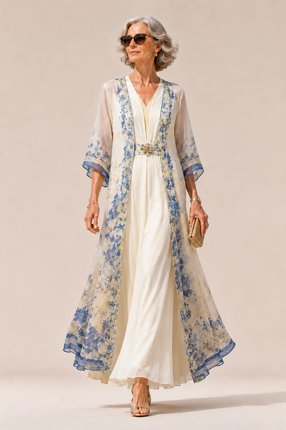 Seraphina Embellished Waist Formal Gown