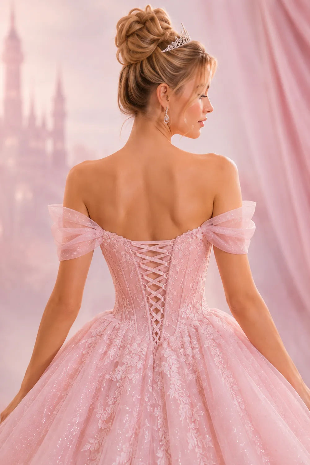 Romantic Pink Quinceanera Dresses