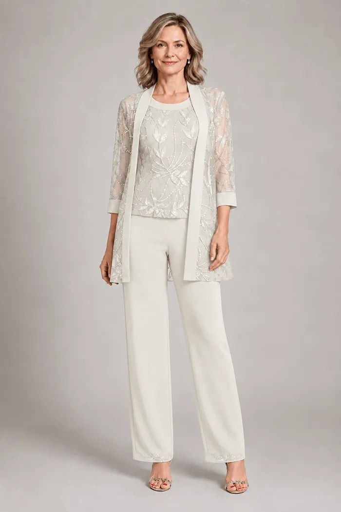 Formal Chiffon Pant Suit for Mother of the Bride