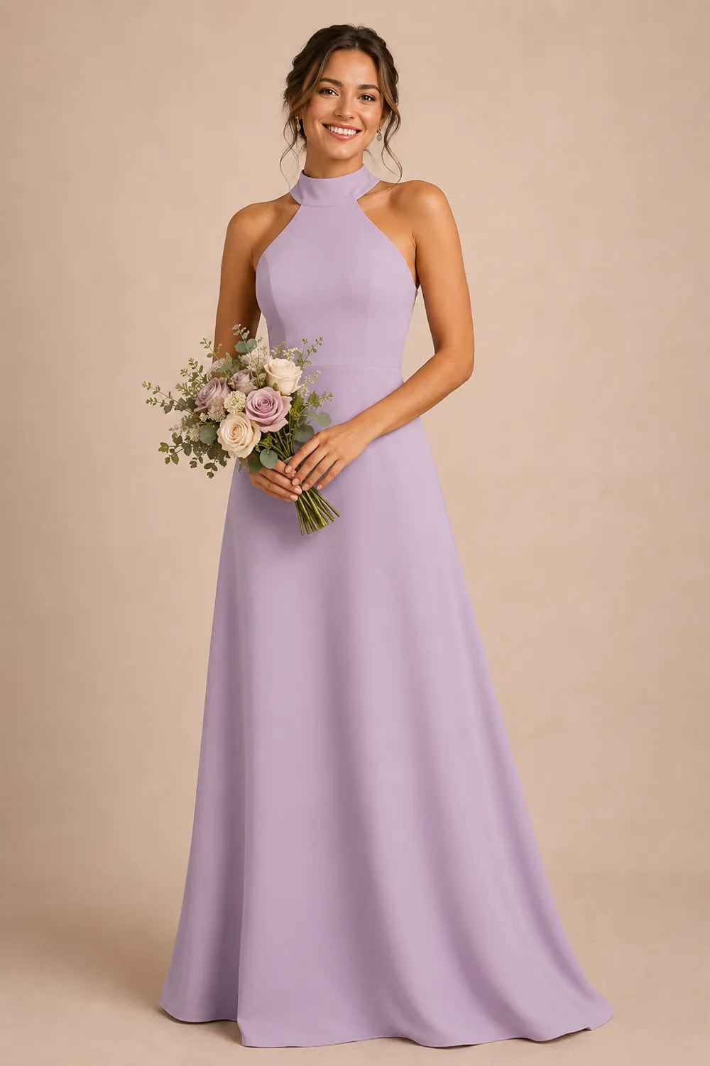 Timeless Open Back Formal Bridesmaid Dress