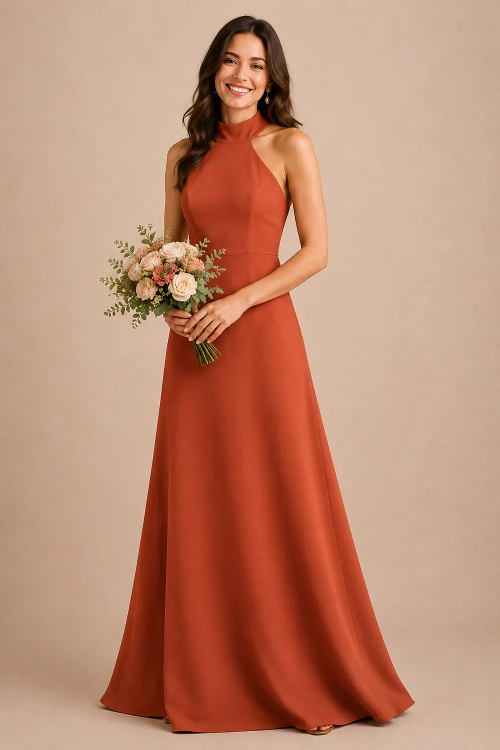 Timeless Open Back Formal Bridesmaid Dress