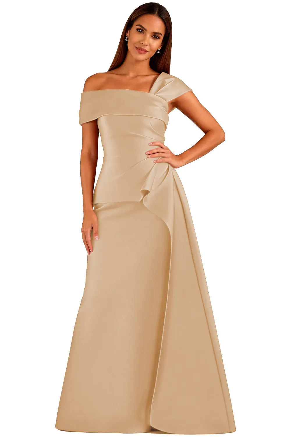 Classic Floor Length Elegant Party Gown