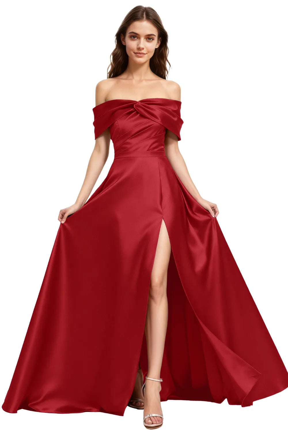 Elegant High Slit Formal Dress