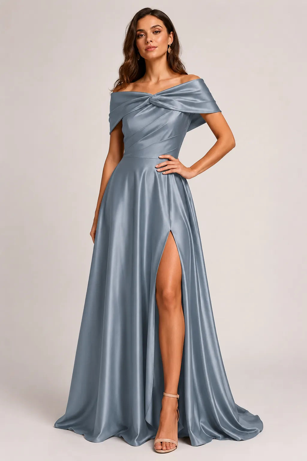 Elegant High Slit Formal Dress