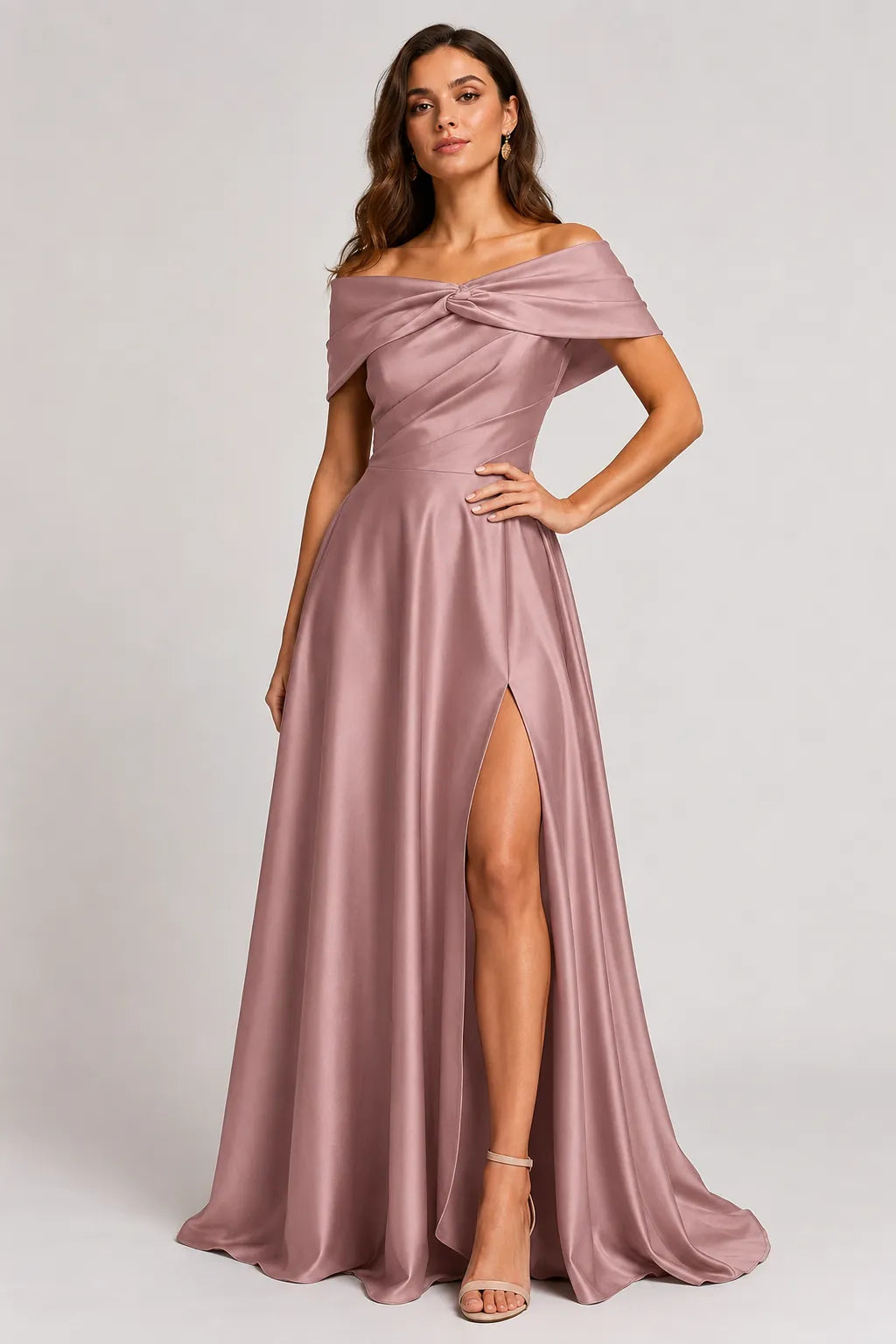 Elegant High Slit Formal Dress