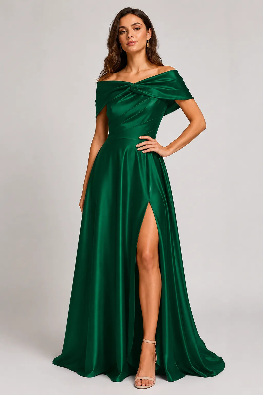 Elegant High Slit Formal Dress
