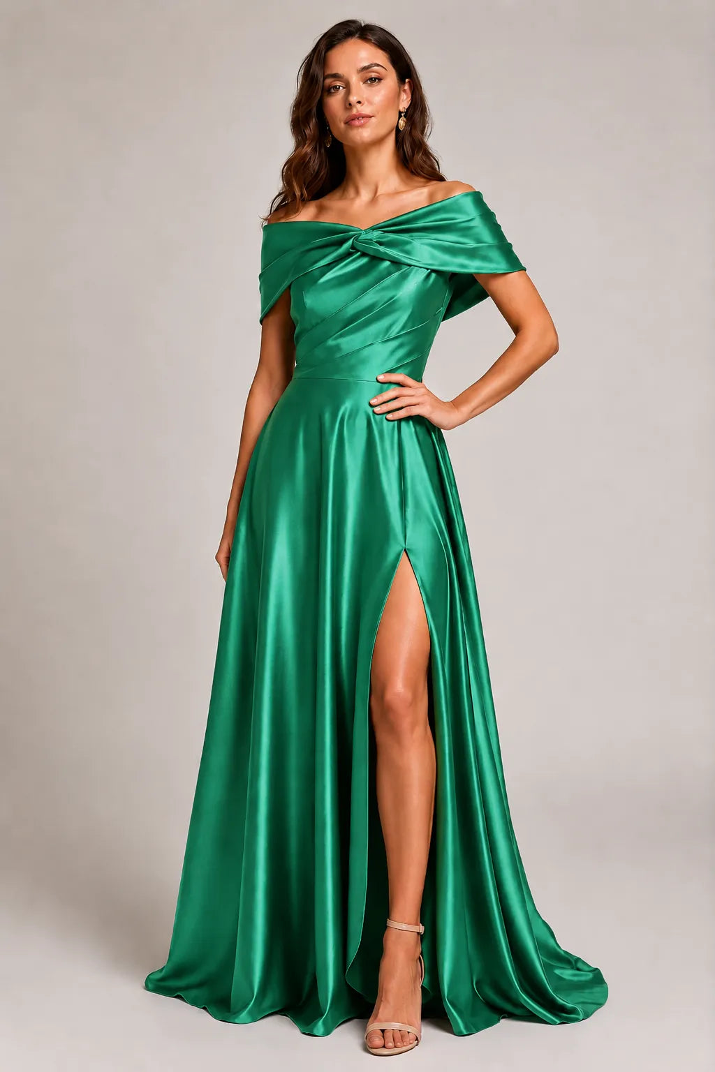 Elegant High Slit Formal Dress