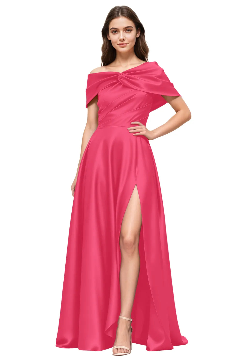 Elegant High Slit Formal Dress
