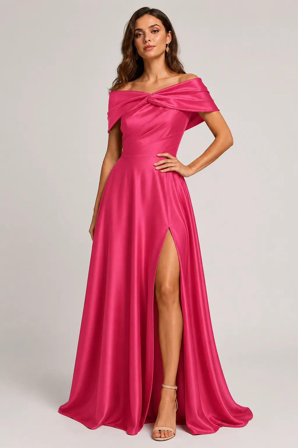 Elegant High Slit Formal Dress
