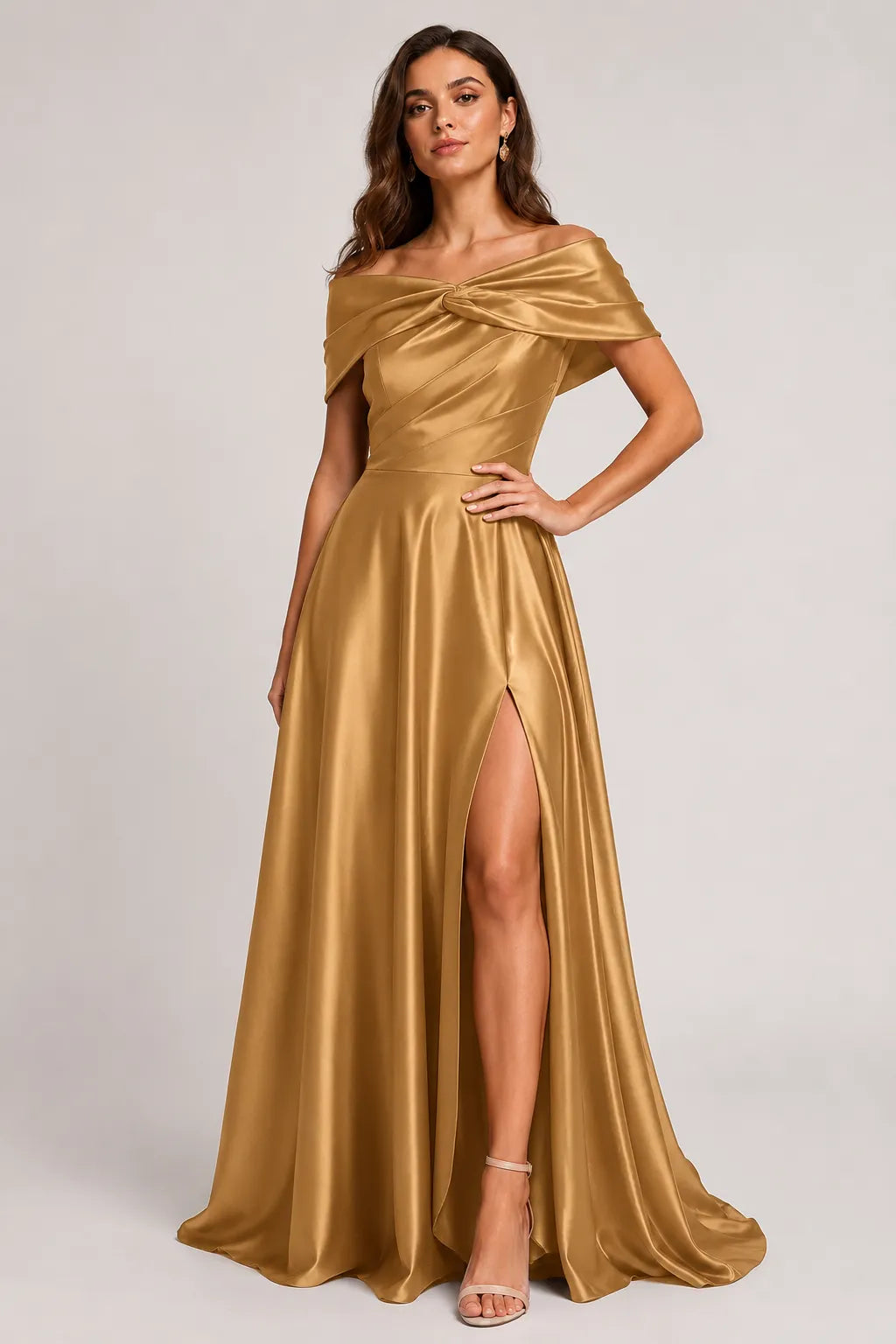 Elegant High Slit Formal Dress