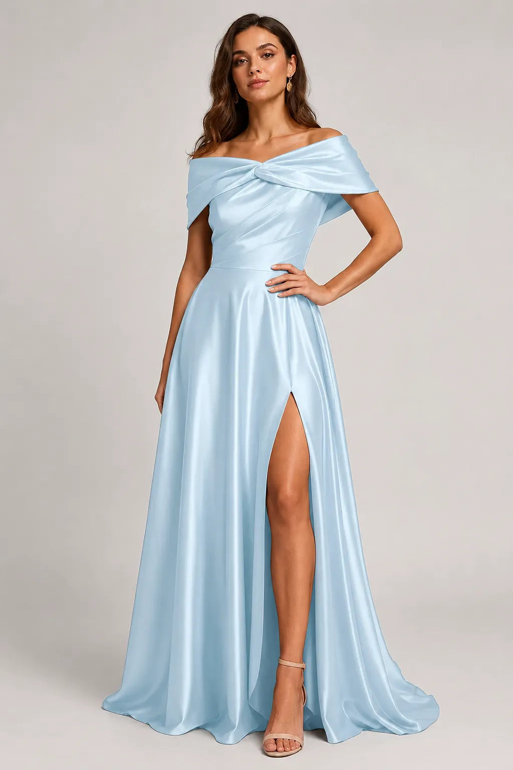 Elegant High Slit Formal Dress