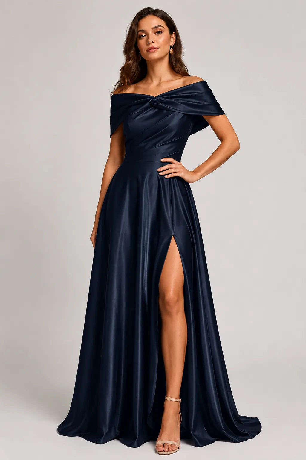 Elegant High Slit Formal Dress