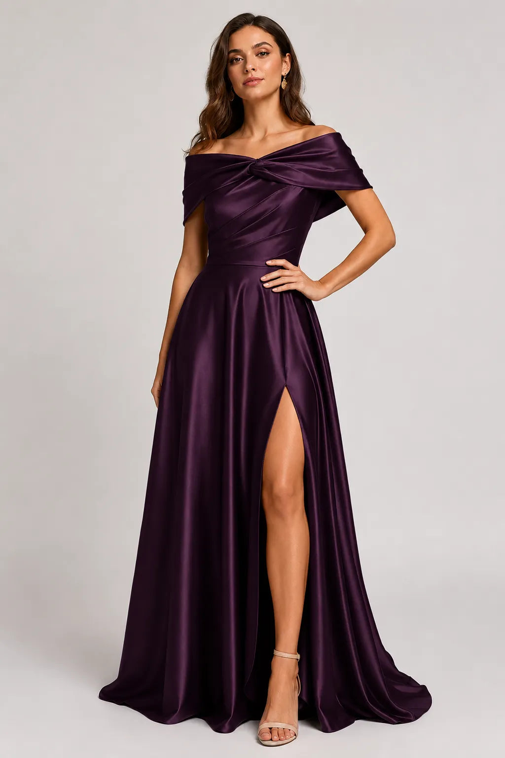 Elegant High Slit Formal Dress