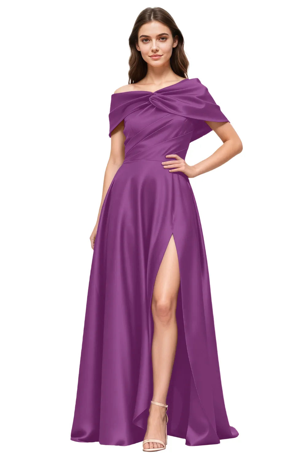Elegant High Slit Formal Dress